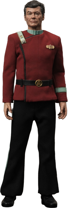 Star Trek: The Wrath of Khan: Dr. Leonard McCoy (Kobayashi Maru Ver.): 1/6 Scale Action Figure