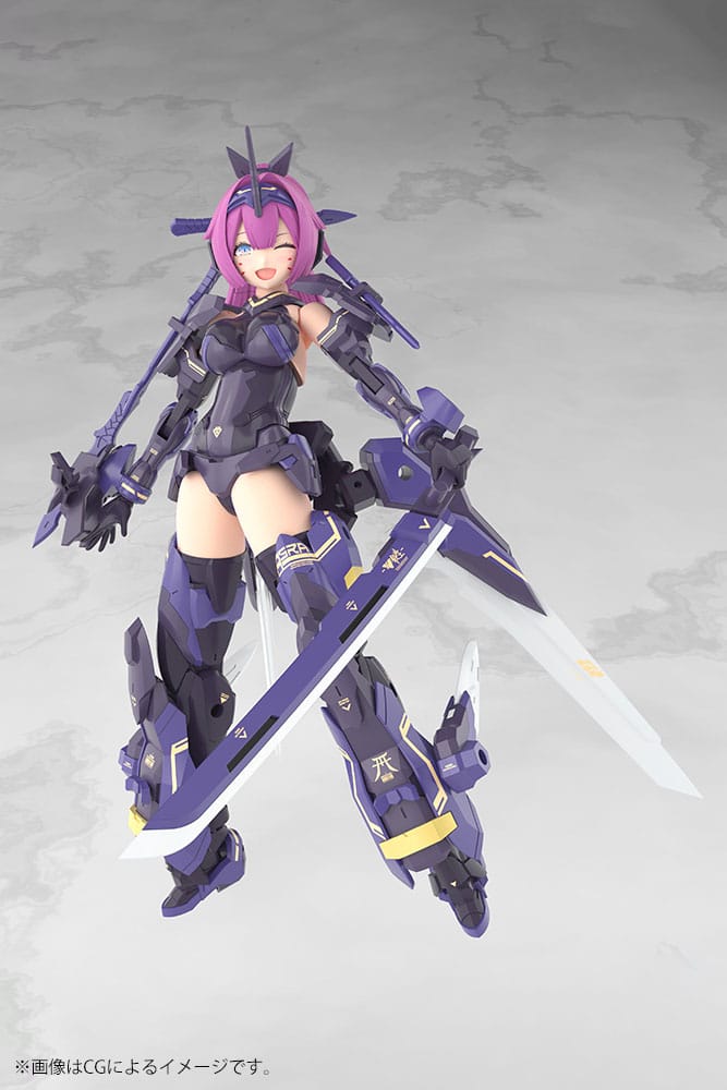 Megami Device Plastic Model Kit 1/1 Asra Archer Kizuna Shadow Edition Full Package 14 cm - Kotobukiya Model kits
