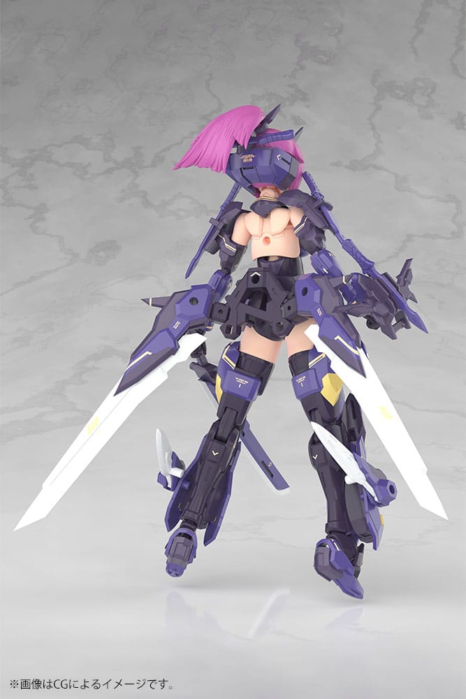 Megami Device Plastic Model Kit 1/1 Asra Archer Kizuna Shadow Edition Full Package 14 cm - Kotobukiya Model kits