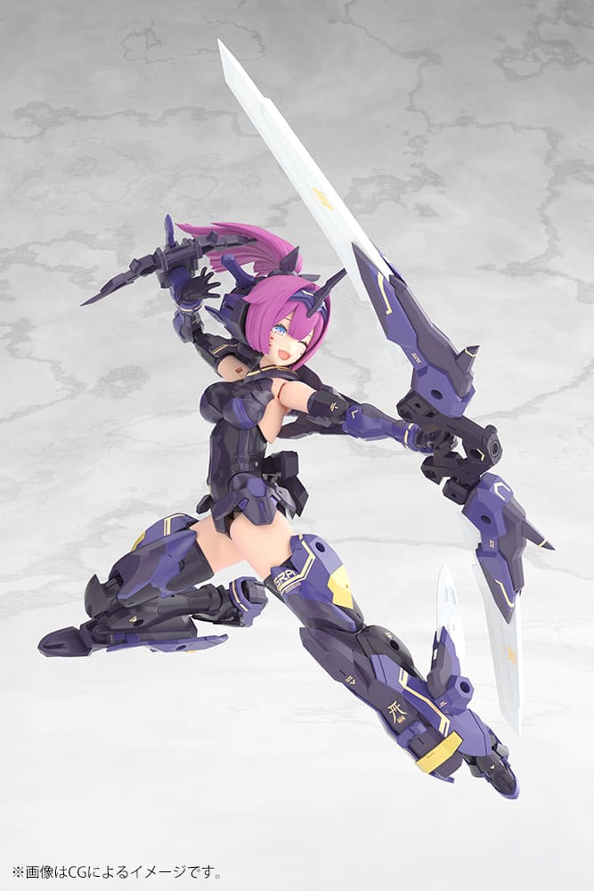 Megami Device Plastic Model Kit 1/1 Asra Archer Kizuna Shadow Edition Full Package 14 cm - Kotobukiya Model kits