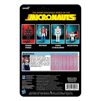 Micronauts ReAction+ Action Figure Microtron - Super7 Action Figures