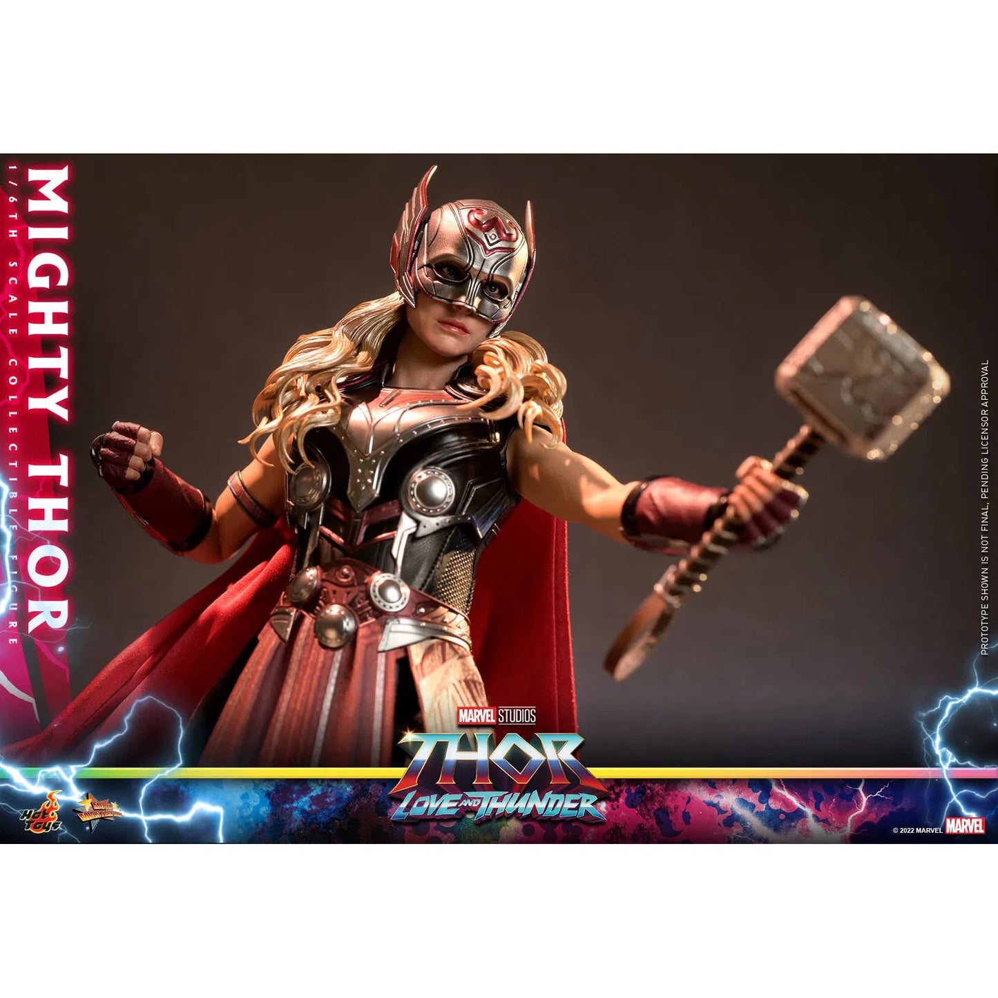 Mighty Thor: Thor: Love & Thunder: MMS663 by Hot Toys – Action Figure, [scale], UK stockist Planet Action Figures