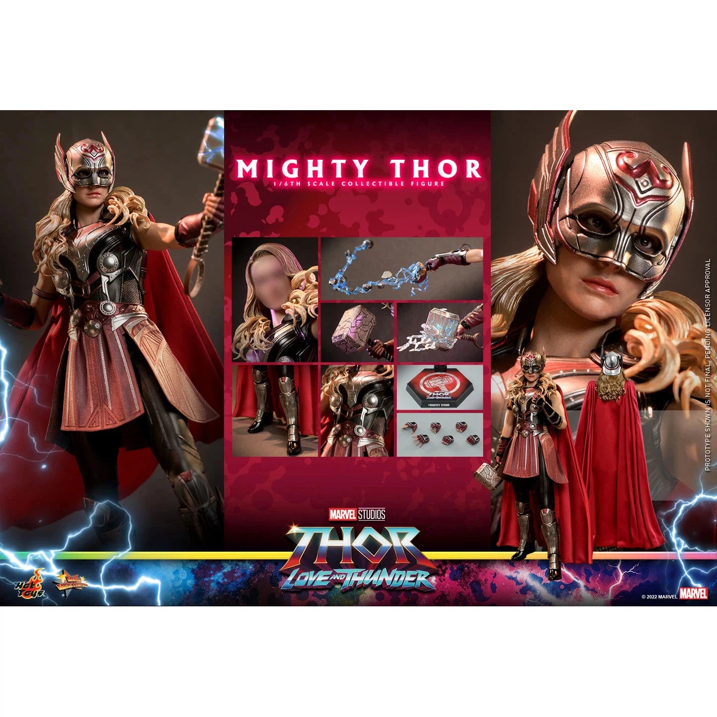 Mighty Thor: Thor: Love & Thunder: MMS663 Hot Toys
