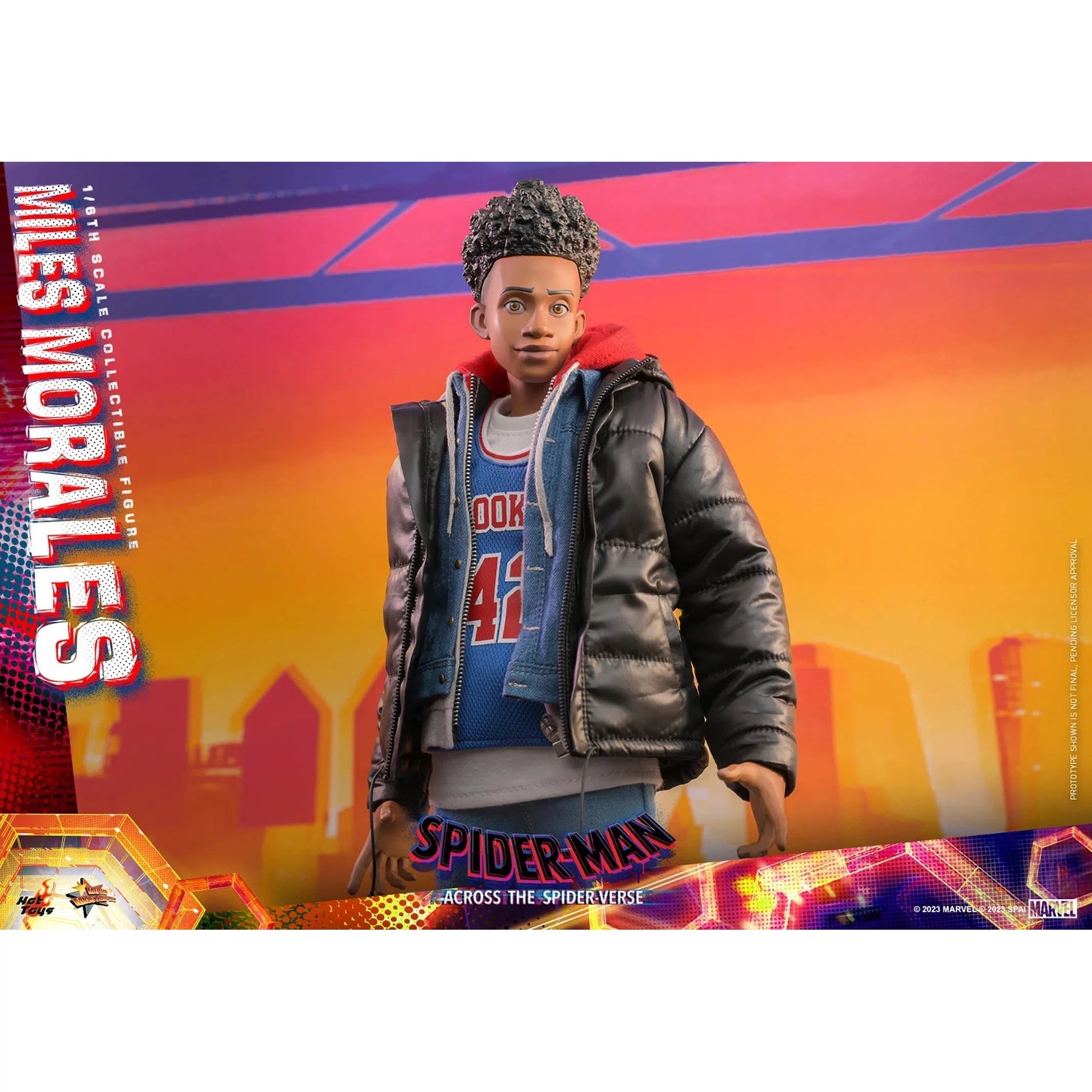Miles Morales: Spider-Man: Across The Spider-Verse: Marvel Hot Toys