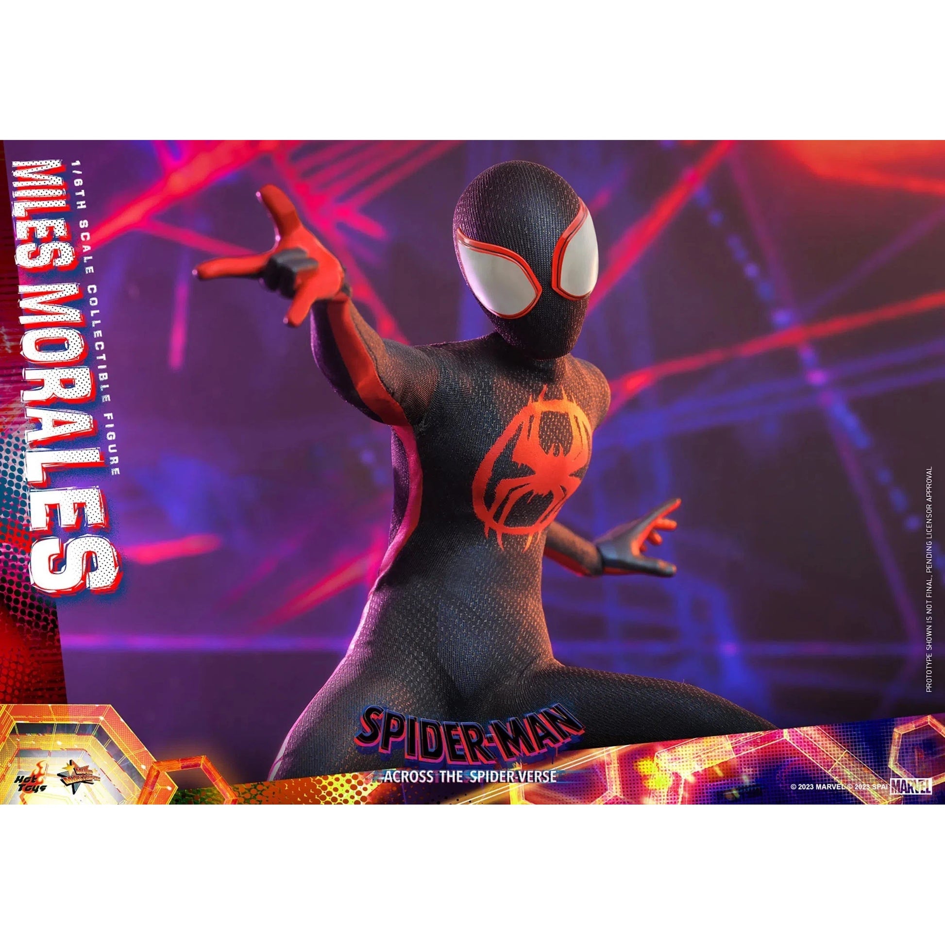 Miles Morales: Spider-Man: Across The Spider-Verse: Marvel Hot Toys