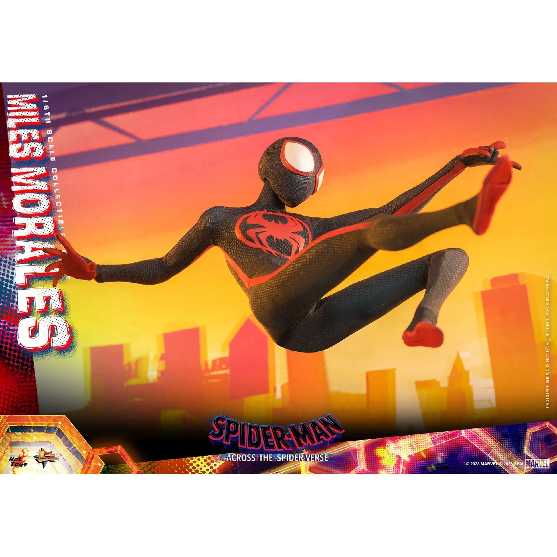 Miles Morales: Spider-Man: Across The Spider-Verse: Marvel Hot Toys
