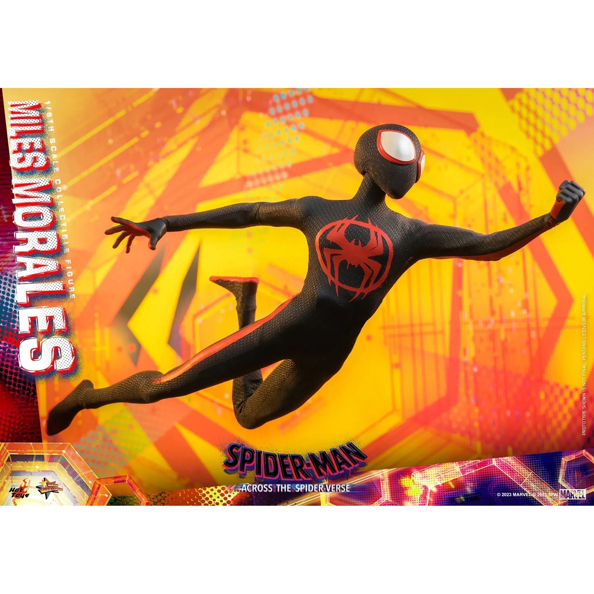Miles Morales: Spider-Man: Across The Spider-Verse: Marvel Hot Toys