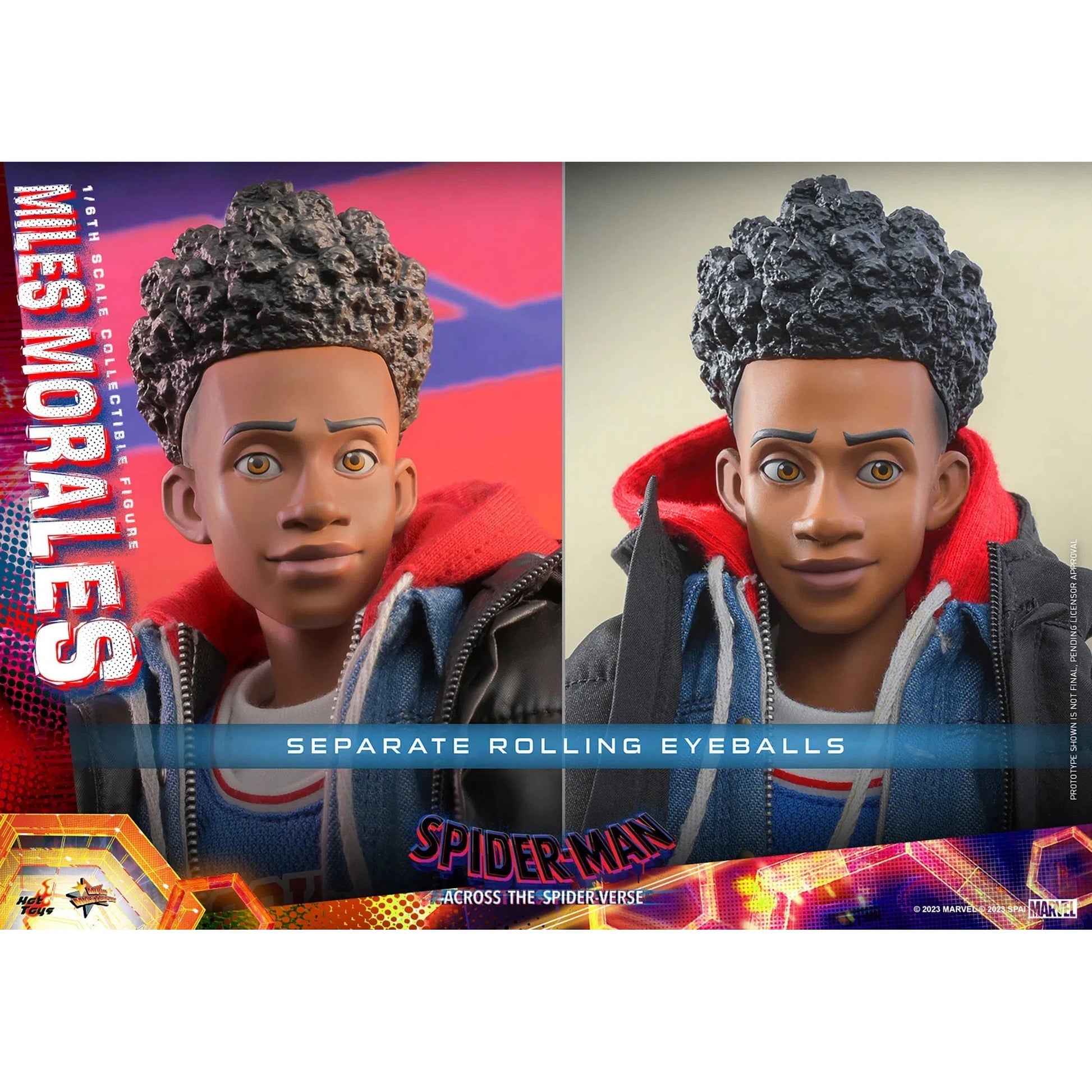 Miles Morales: Spider-Man: Across The Spider-Verse: Marvel Hot Toys