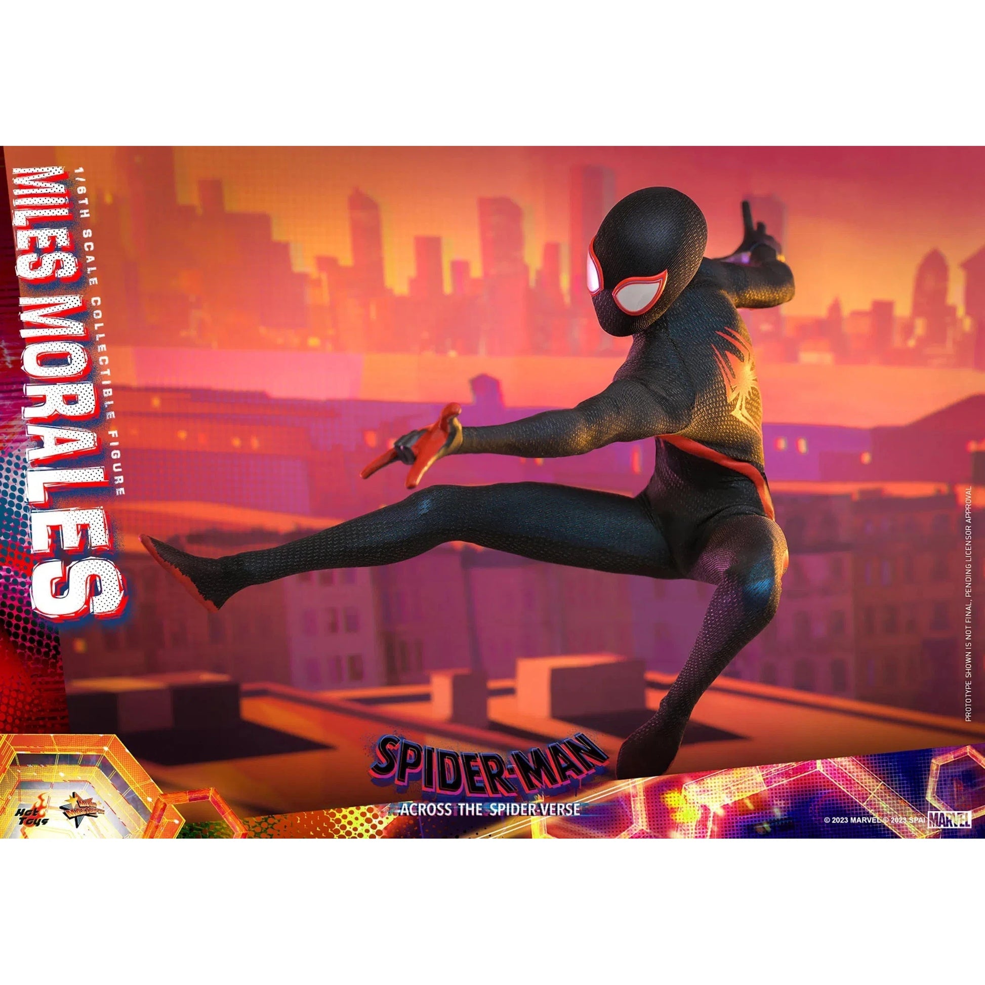 Miles Morales: Spider-Man: Across The Spider-Verse: Marvel Hot Toys