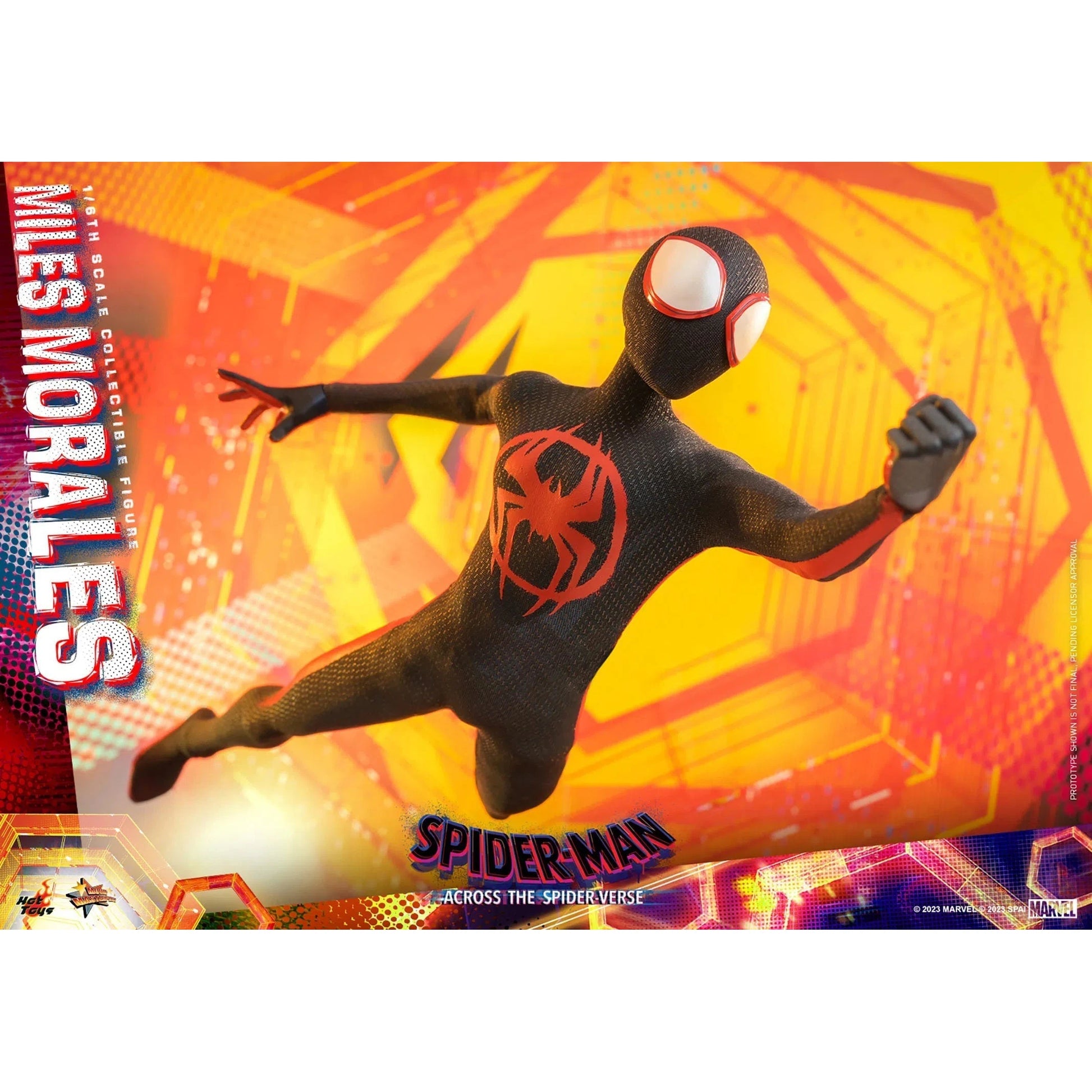 Miles Morales: Spider-Man: Across The Spider-Verse: Marvel Hot Toys