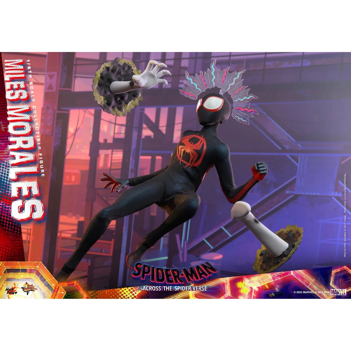 Miles Morales: Spider-Man: Across The Spider-Verse: Marvel Hot Toys