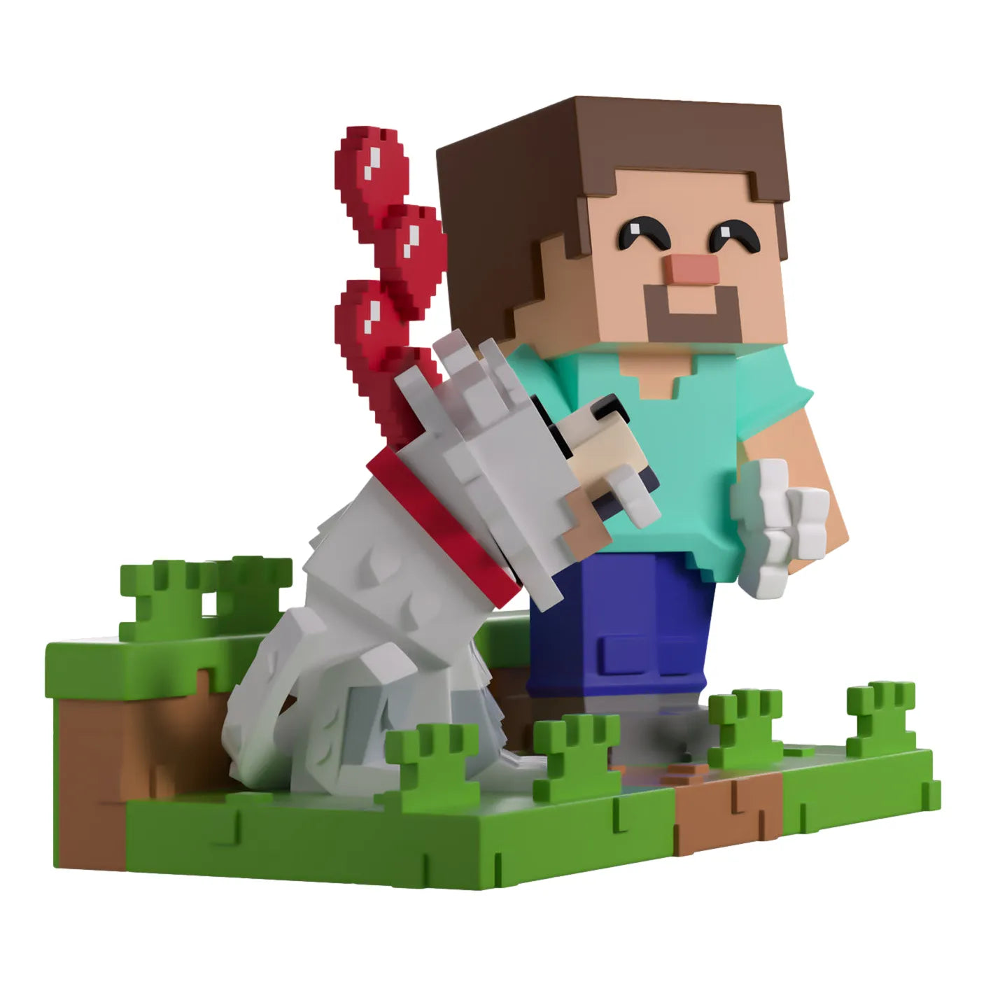 Minecraft: Taming a Wolf: Vinyl Figure: YouTooz YouTooz