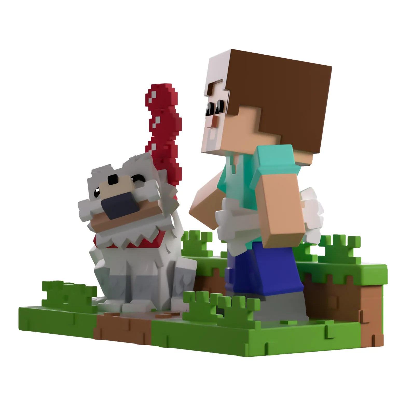 Minecraft: Taming a Wolf: Vinyl Figure: YouTooz YouTooz