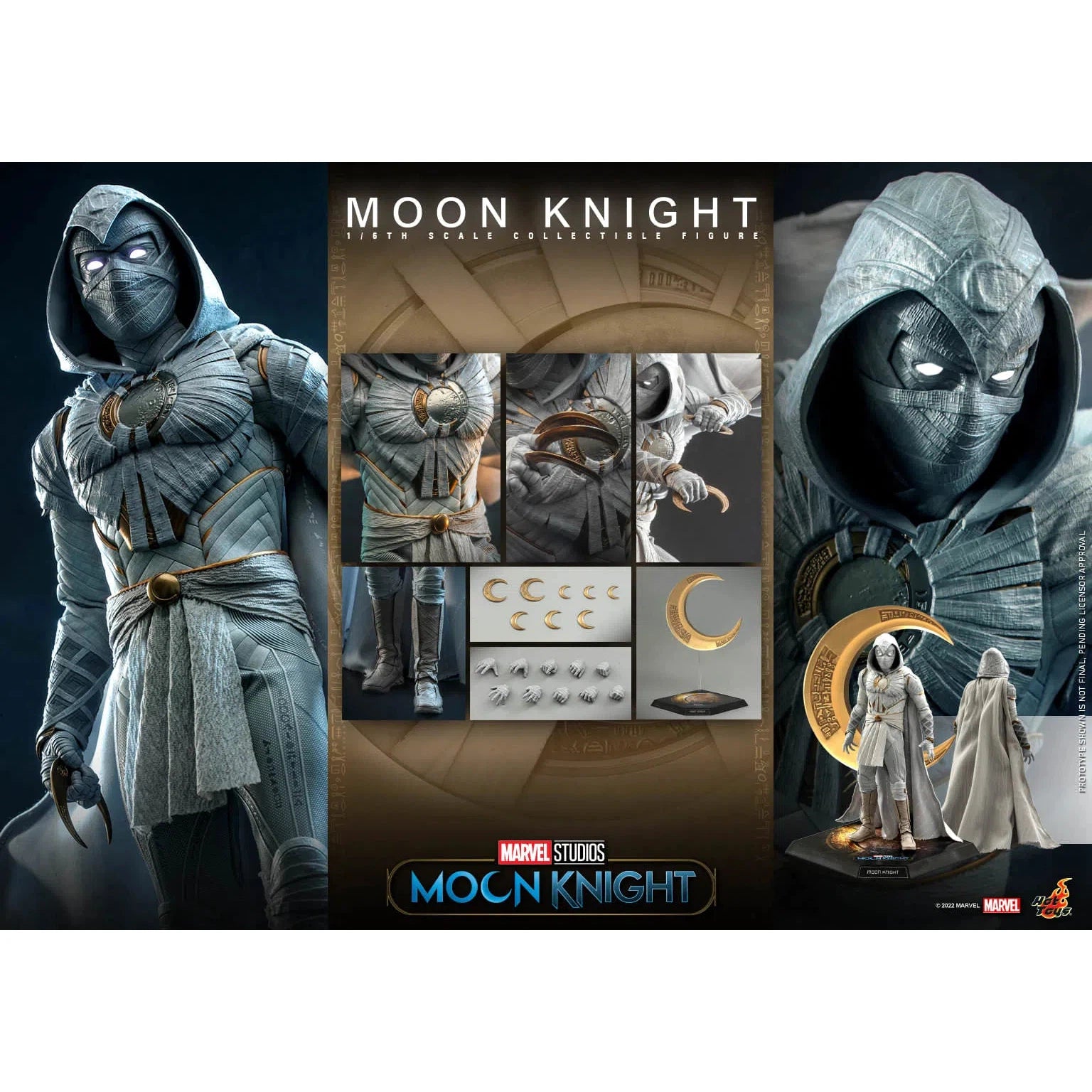 Hot Toys Moon Knight: Marvel: TMS075 — Official Stockist – Planet Hot Toys Moon Knight: Marvel: TMS075 — Official Stockist – Planet