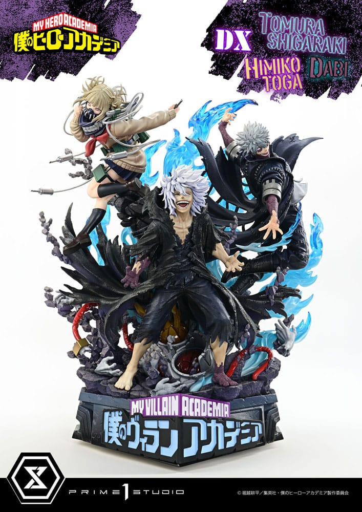 My Hero Academia Statue Ultimate Premium Masterline Tomura Tomura Shigaraki, Dabi & Himiko Toga Deluxe Bonus Version 69 cm - Prime 1 Studio Statues