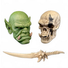 Mythic Legions Action Figure Accessory Enemy Head Pack - Four Horsemen Toy Design Accessories