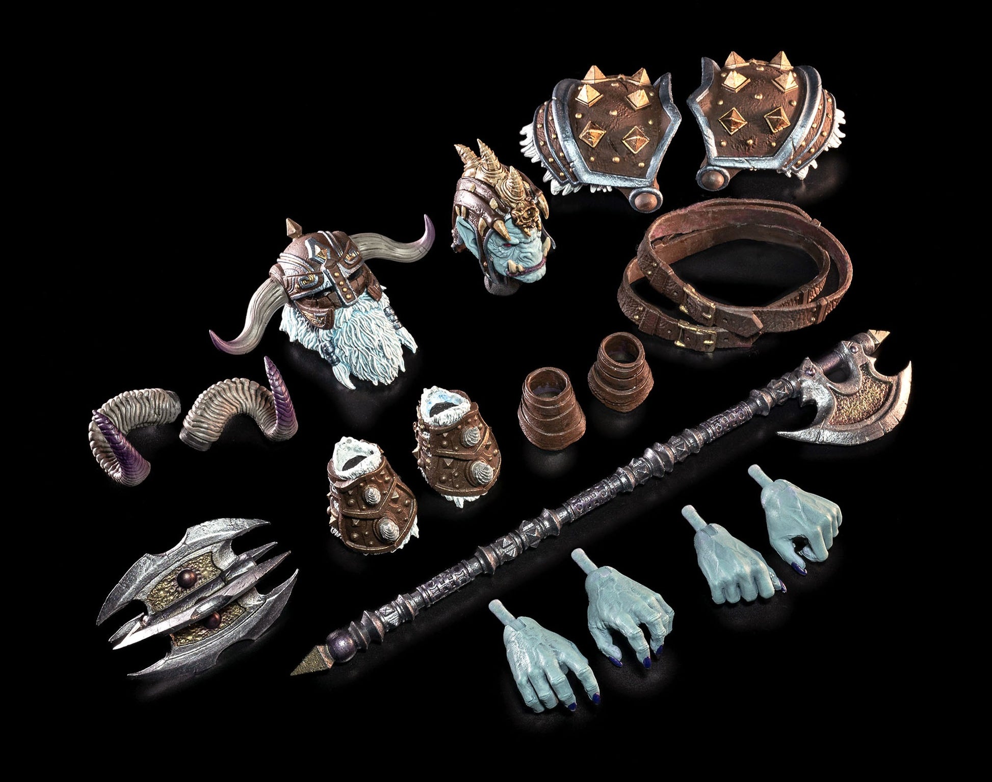 Mythic Legions: Ashes of Agbendor Action Figure Frost Ogre Ogre Scale - Four Horsemen Action Figure