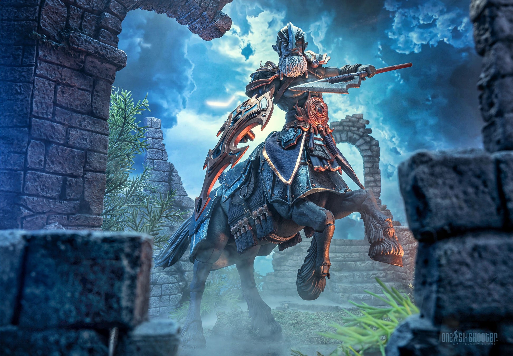 Mythic Legions: Ashes of Agbendor Action Figure Shadow Centaur - Four Horsemen Action Figure