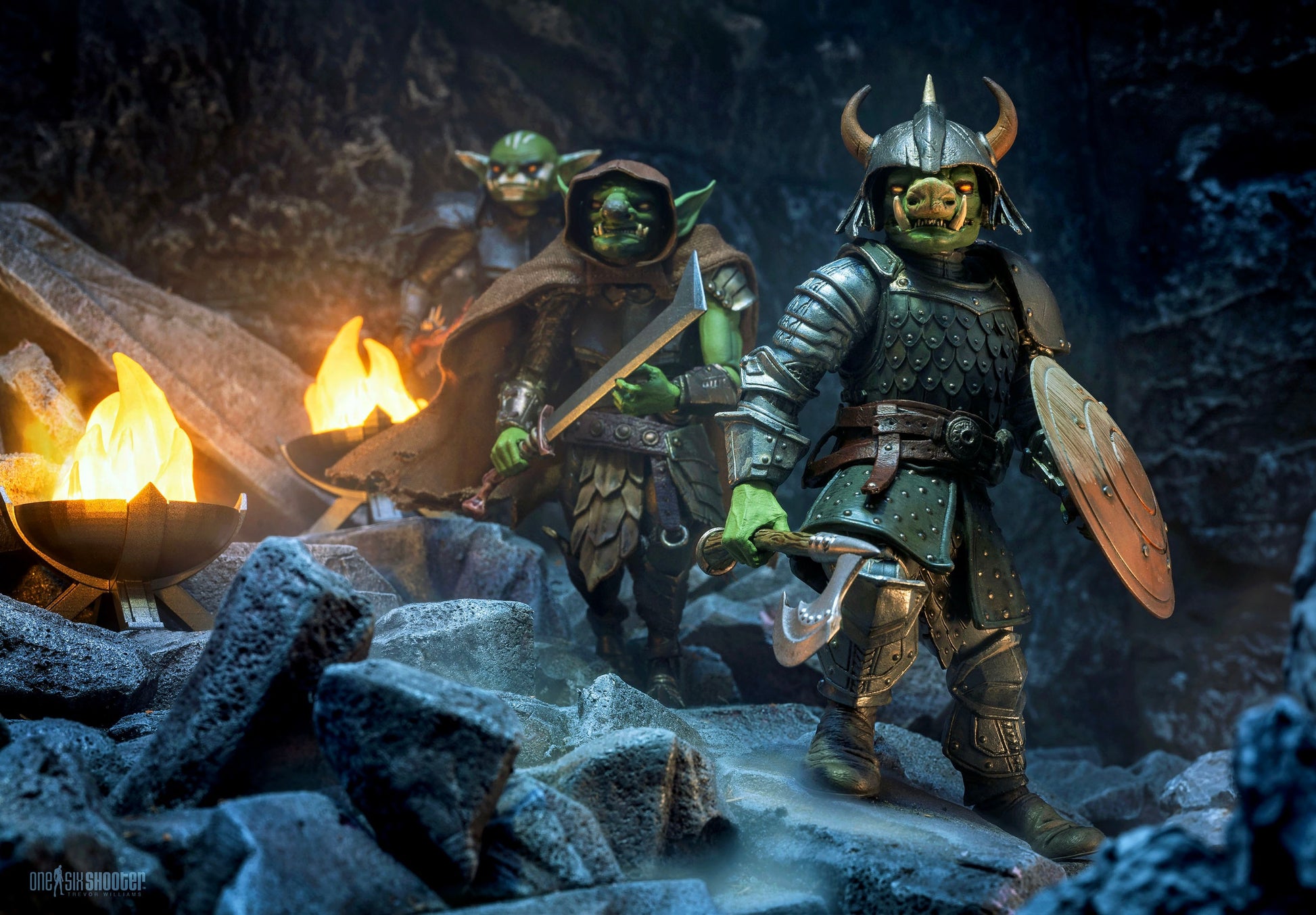 Mythic Legions: Ashes of Agbendor Action Figurees 2-Pack Maligancy of Gobhollow - Four Horsemen Action Figure