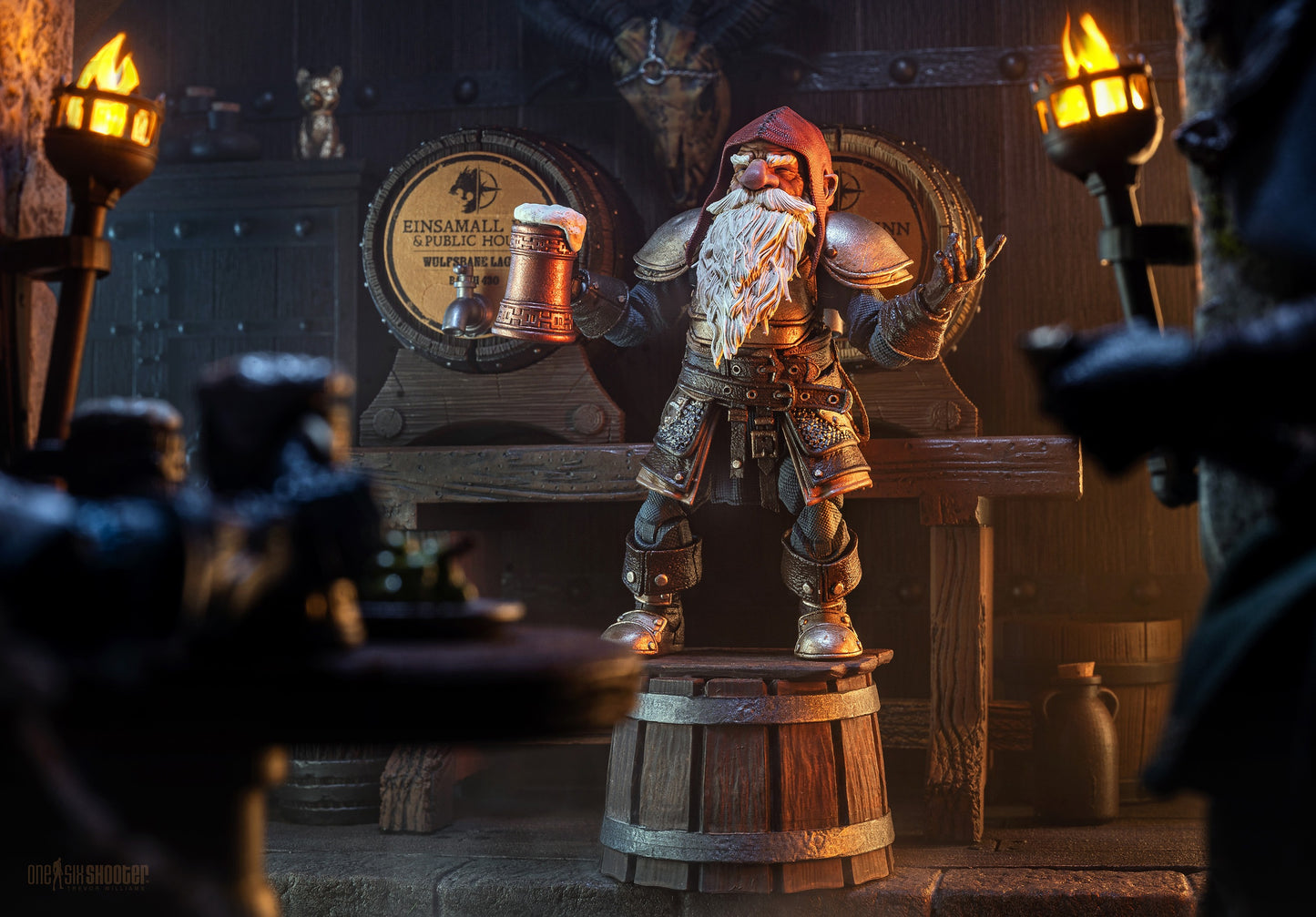 Mythic Legions Horror of Einsamall Action Figure Burris Birgerstori Imp-Scale - Four Horsemen Action Figure