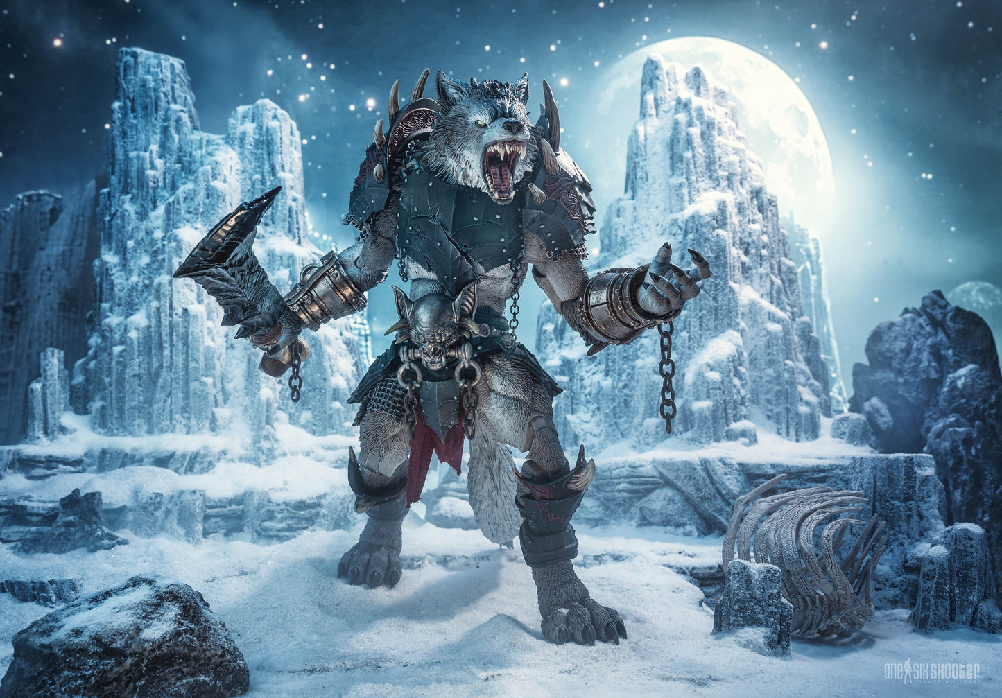 Mythic Legions: Horror of Einsamall: Garmyr (Orge-Scale): Action Figure - Four Horsemen Action Figure