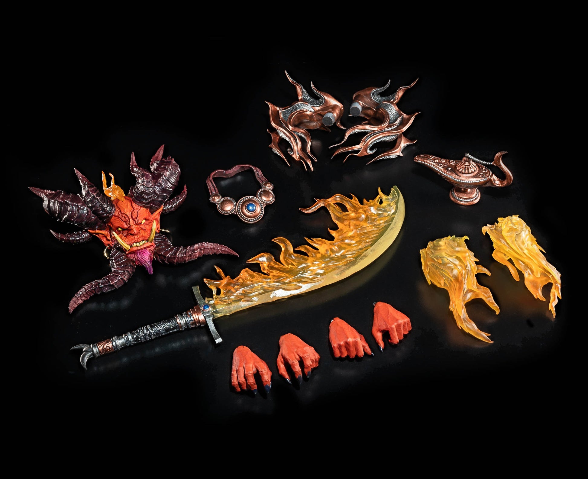 Mythic Legions: Reign of the Beasts Action Figure J'hennem Brute Scale - Four Horsemen Action Figure