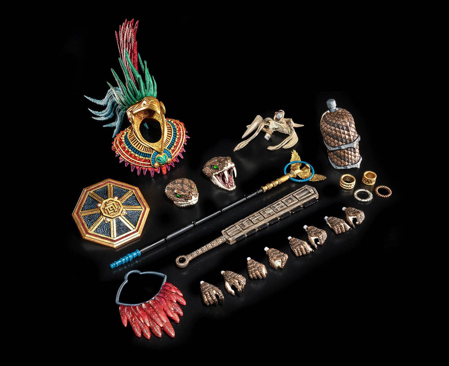 Mythic Legions: Reign of the Beasts Action Figure Serpenspire Royal Guard Deluxe Edition - Four Horsemen Action Figure