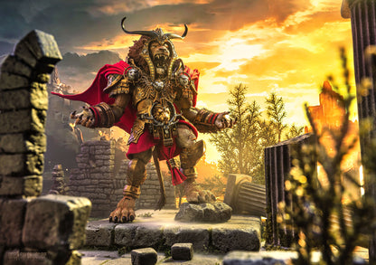 Mythic Legions: Reign of the Beasts: Leodysseus: Ogre-Scale: Action Figure - Four Horsemen Action Figures