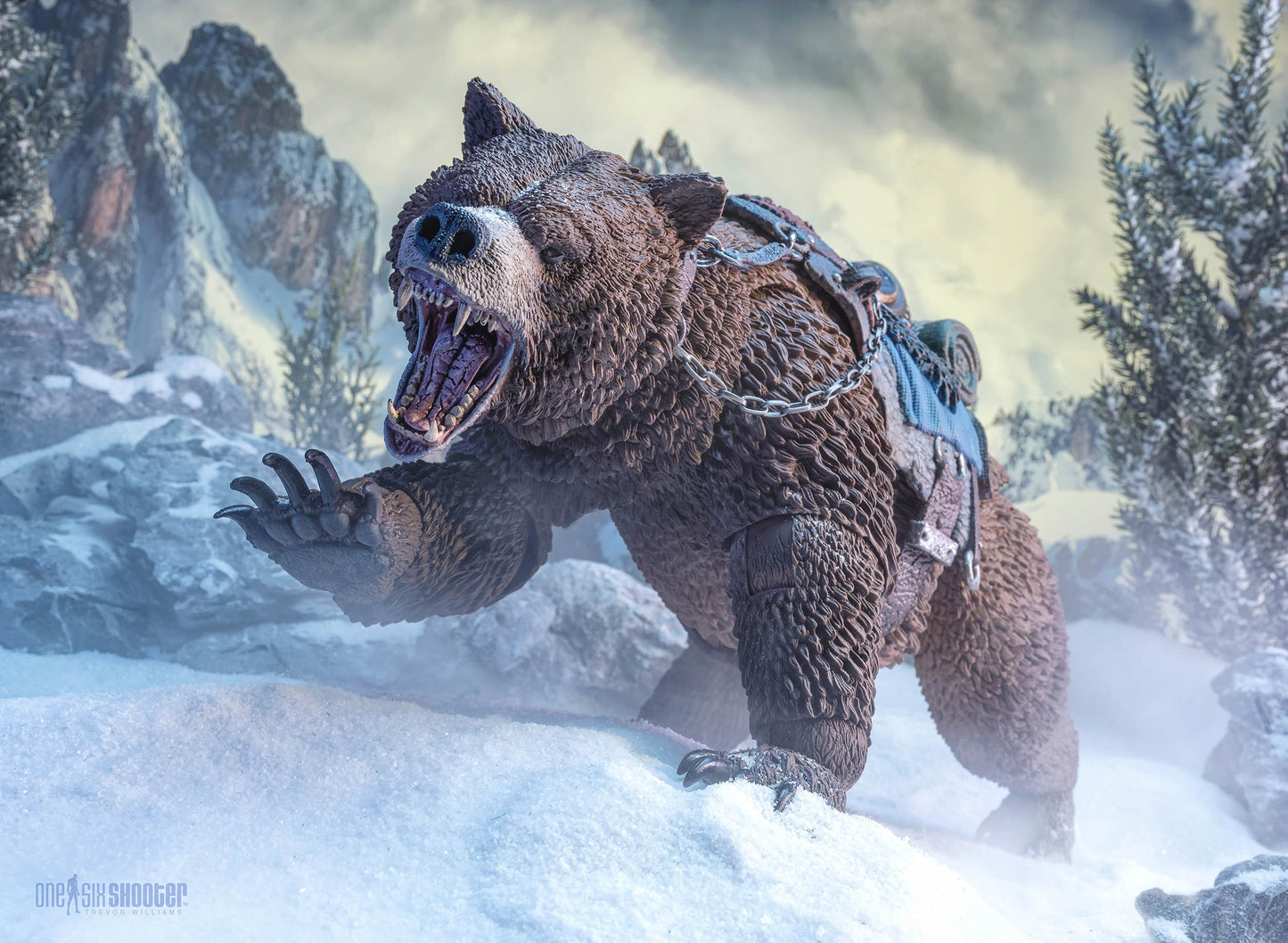 Mythic Legions: Rising Sons Action Figure Bodvar (Bear Mount) 15 cm - Four Horsemen Action Figure