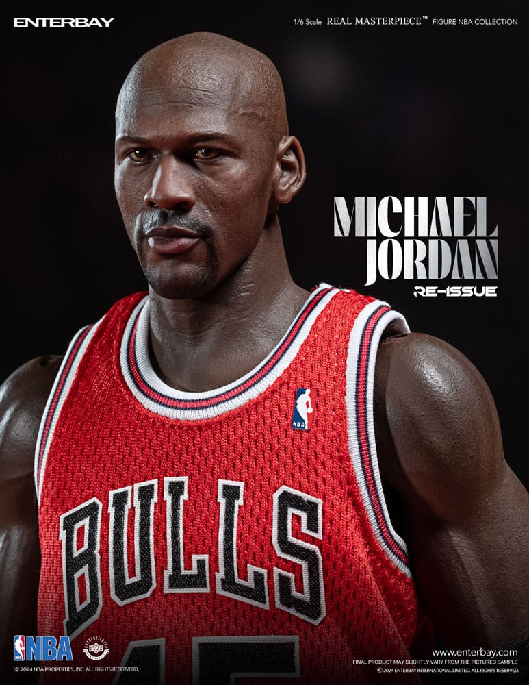 NBA Collection Real Masterpiece Actionfigur 1/6 Michael Jordan I'm Back Edition Limited 30 cm - Enterbay Action Figures