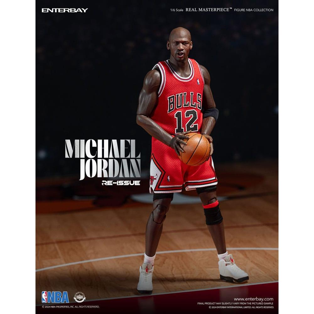 NBA Collection Real Masterpiece Actionfigur 1/6 Michael Jordan I'm Back Edition Limited 30 cm - Enterbay Action Figures