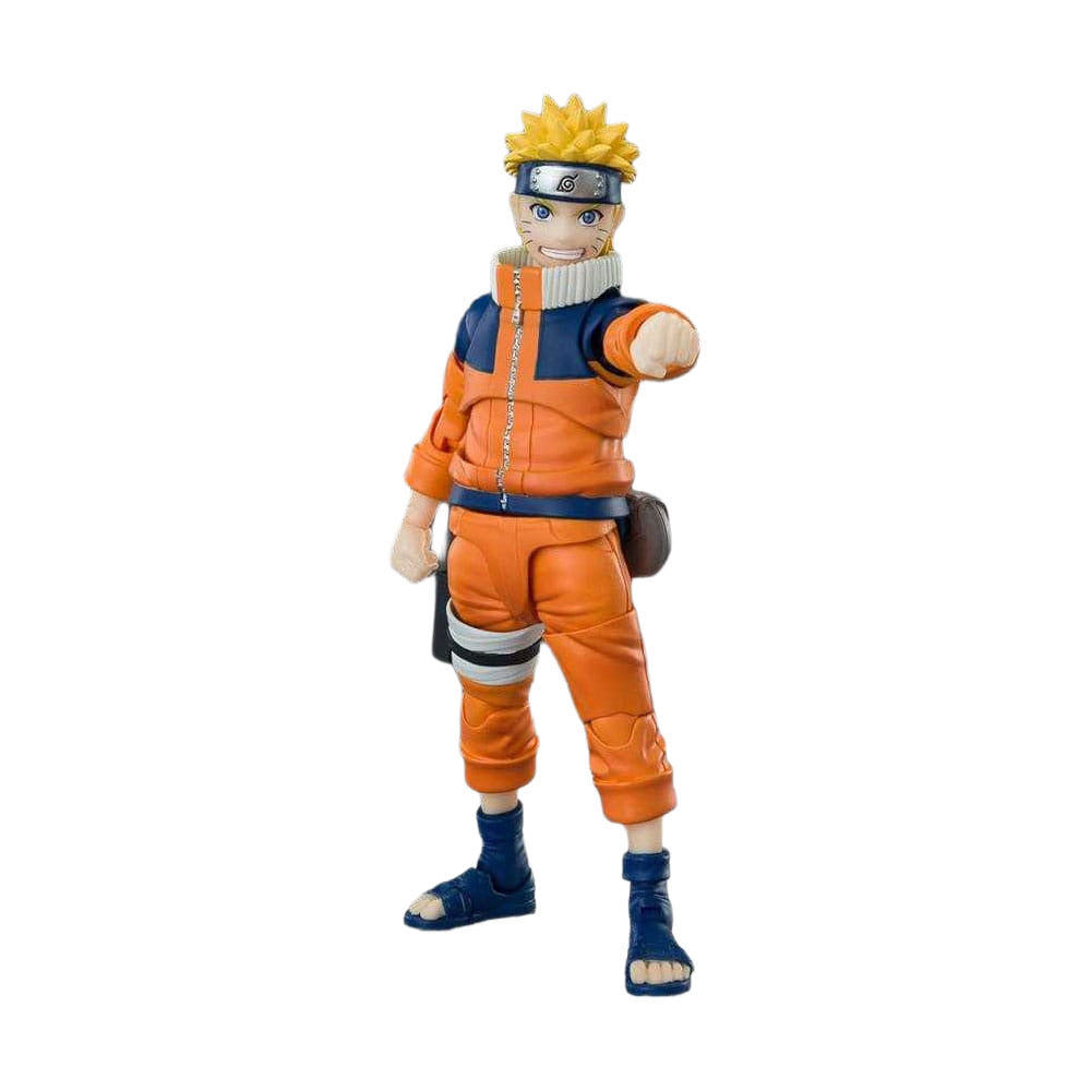 Naruto S.H.Figuarts Action Figure Naruto Uzumaki The No.1 Most Unpredictable Ninja Reissue 15 cm - Bandai Tamashii Nations Action Figures