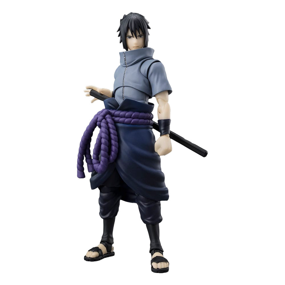 Naruto S.H.Figuarts Action Figure Sasuke Uchiha Solitary Shinobi 15 cm - Bandai Tamashii Nations Action Figures