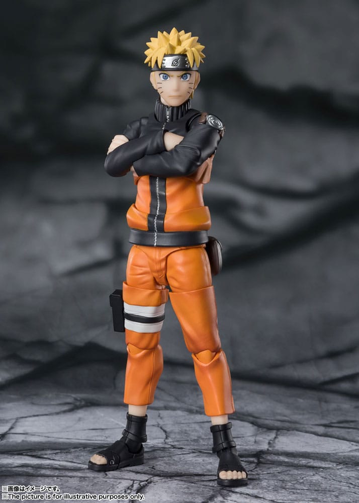 Naruto S.H.Figuarts Action Figure Naruto Uzomaki The Jinchuriki entrusted with Hope 15 cm - Bandai Tamashii Nations Action figures