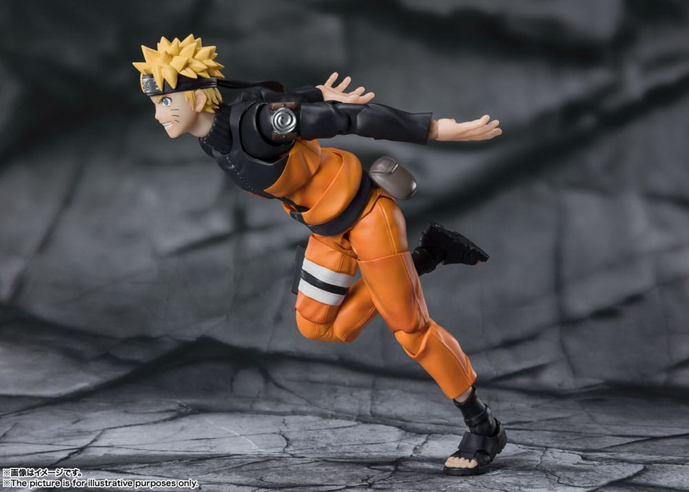 Naruto S.H.Figuarts Action Figure Naruto Uzomaki The Jinchuriki entrusted with Hope 15 cm - Bandai Tamashii Nations Action figures