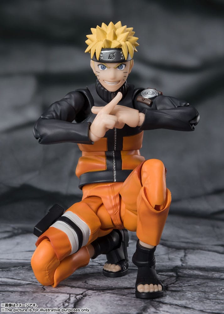 Naruto S.H.Figuarts Action Figure Naruto Uzomaki The Jinchuriki entrusted with Hope 15 cm - Bandai Tamashii Nations Action figures