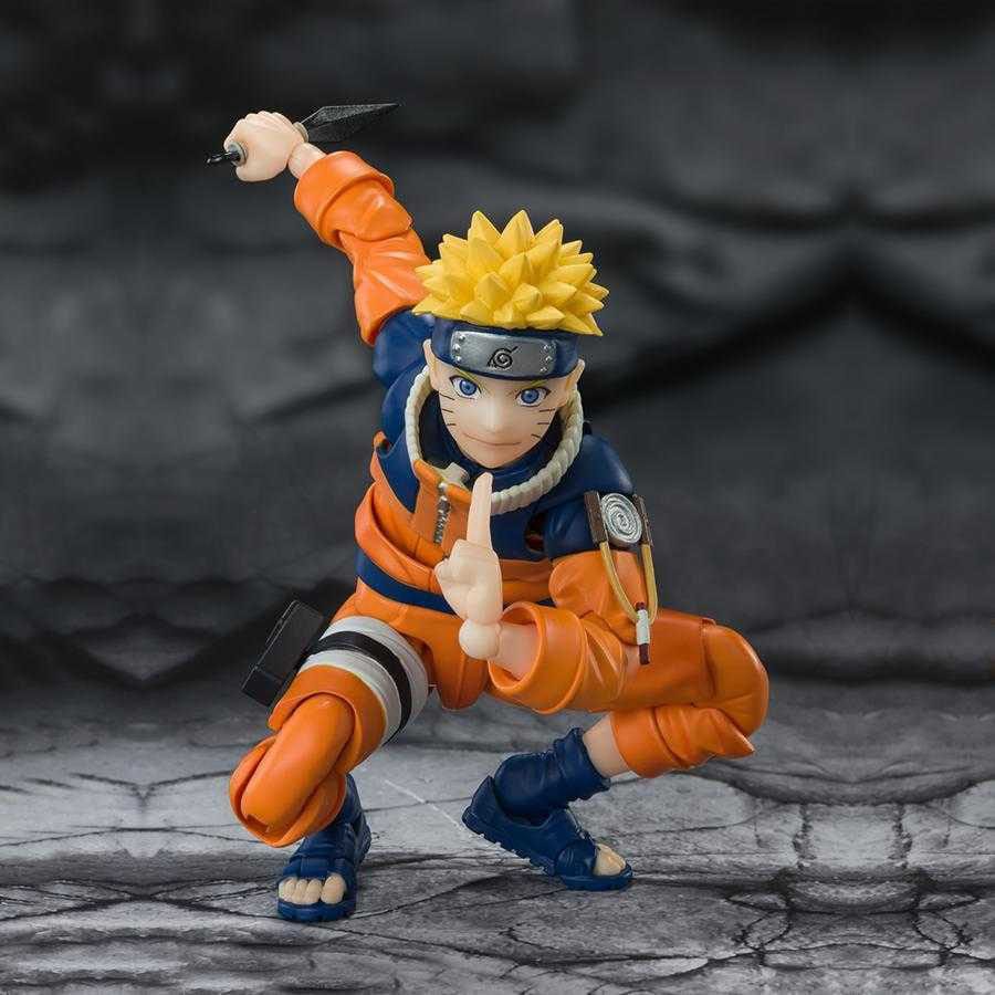 Naruto S.H.Figuarts Action Figure Naruto Uzumaki The No.1 Most Unpredictable Ninja Reissue 15 cm - Bandai Tamashii Nations Action figures