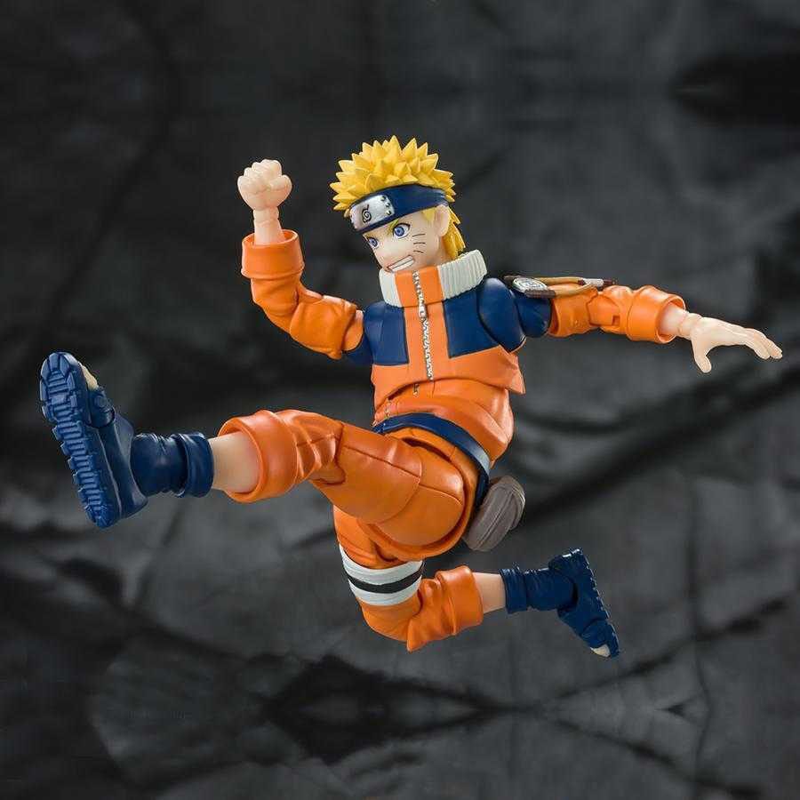Naruto S.H.Figuarts Action Figure Naruto Uzumaki The No.1 Most Unpredictable Ninja Reissue 15 cm - Bandai Tamashii Nations Action figures
