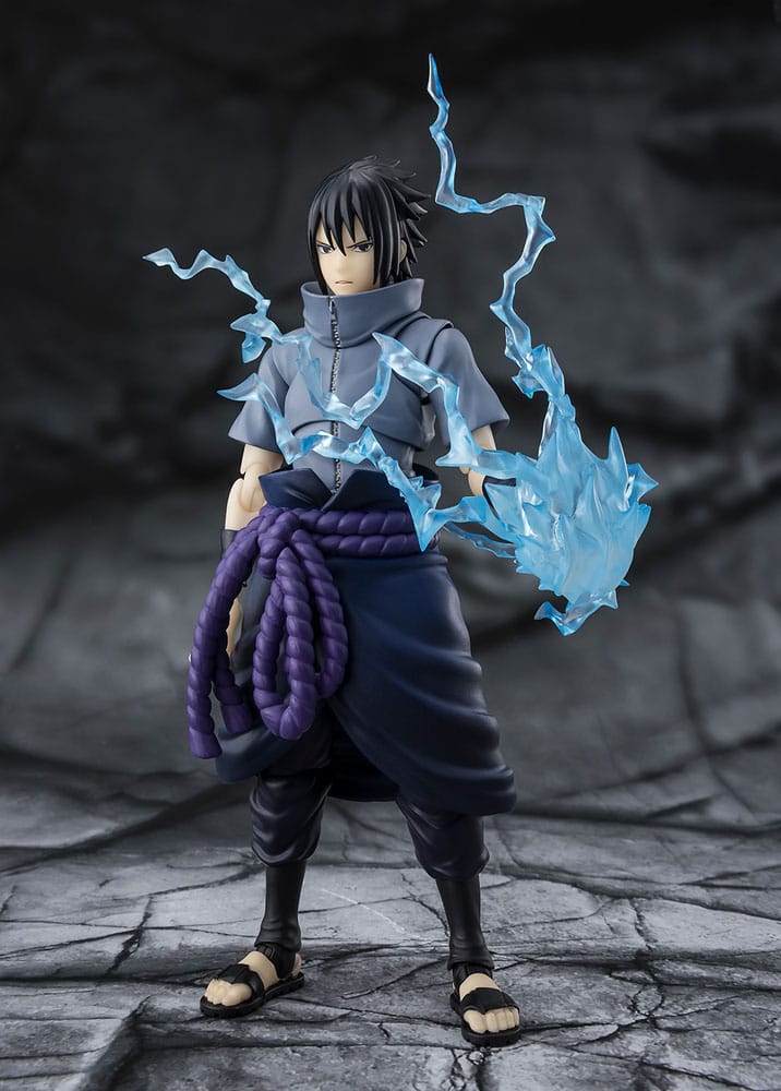 Naruto S.H.Figuarts Action Figure Sasuke Uchiha Solitary Shinobi 15 cm - Bandai Tamashii Nations Action figures