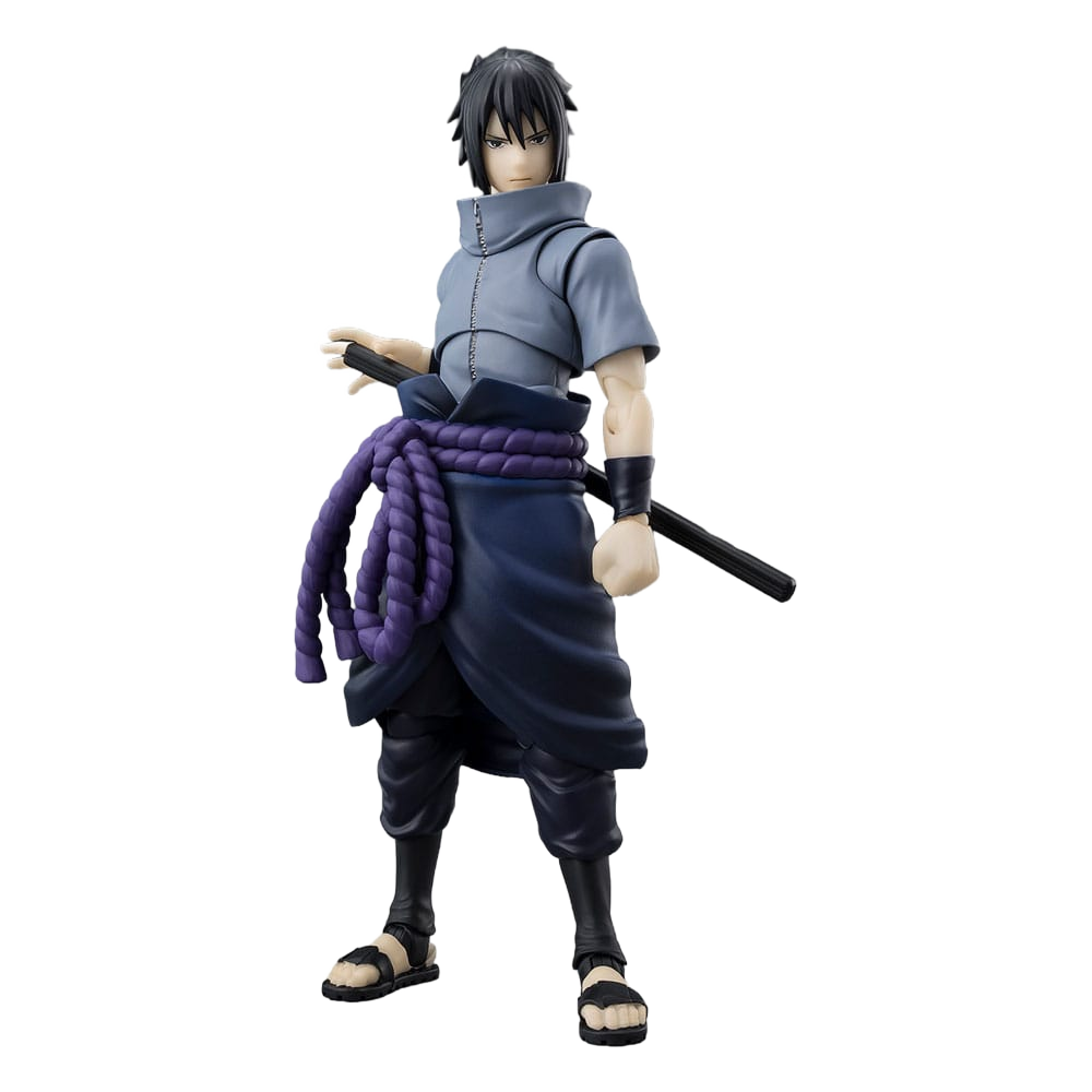 Naruto S.H.Figuarts Action Figure Sasuke Uchiha Solitary Shinobi 15 cm - Bandai Tamashii Nations Action figures