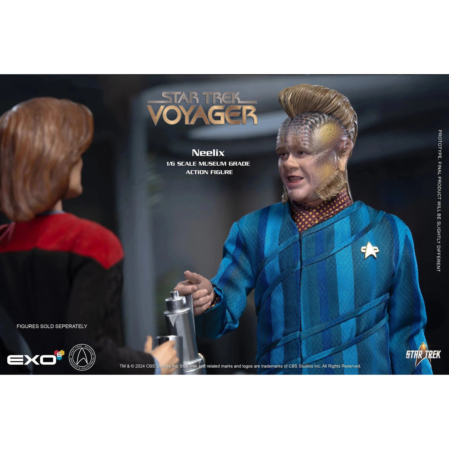 Neelix: Star Tek: Voyager: Sixth Scale Figure: Exo-6 EXO-6