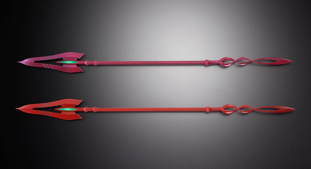 Neon Genesis Evangelion Metal Build Accessory Set 3 Spears Set for Eva 30th with the Spear Another Color - Bandai Tamashii Nations Action Figures
