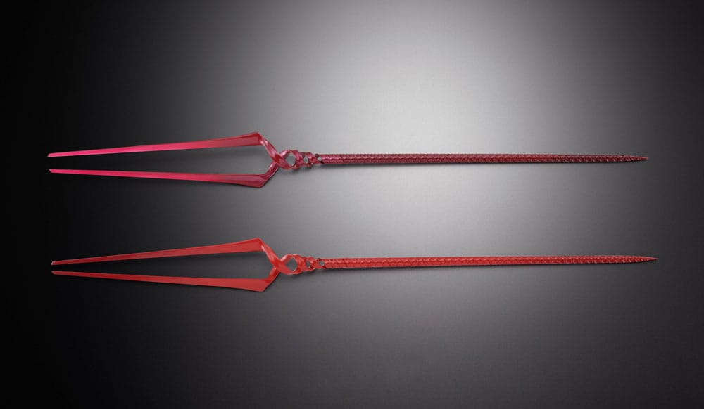 Neon Genesis Evangelion Metal Build Accessory Set 3 Spears Set for Eva 30th with the Spear Another Color - Bandai Tamashii Nations Action Figures