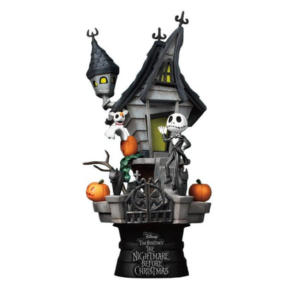 Nightmare before Christmas: Jack's Haunted House: D-Stage Diorama - Beast Kingdom Toys Statue