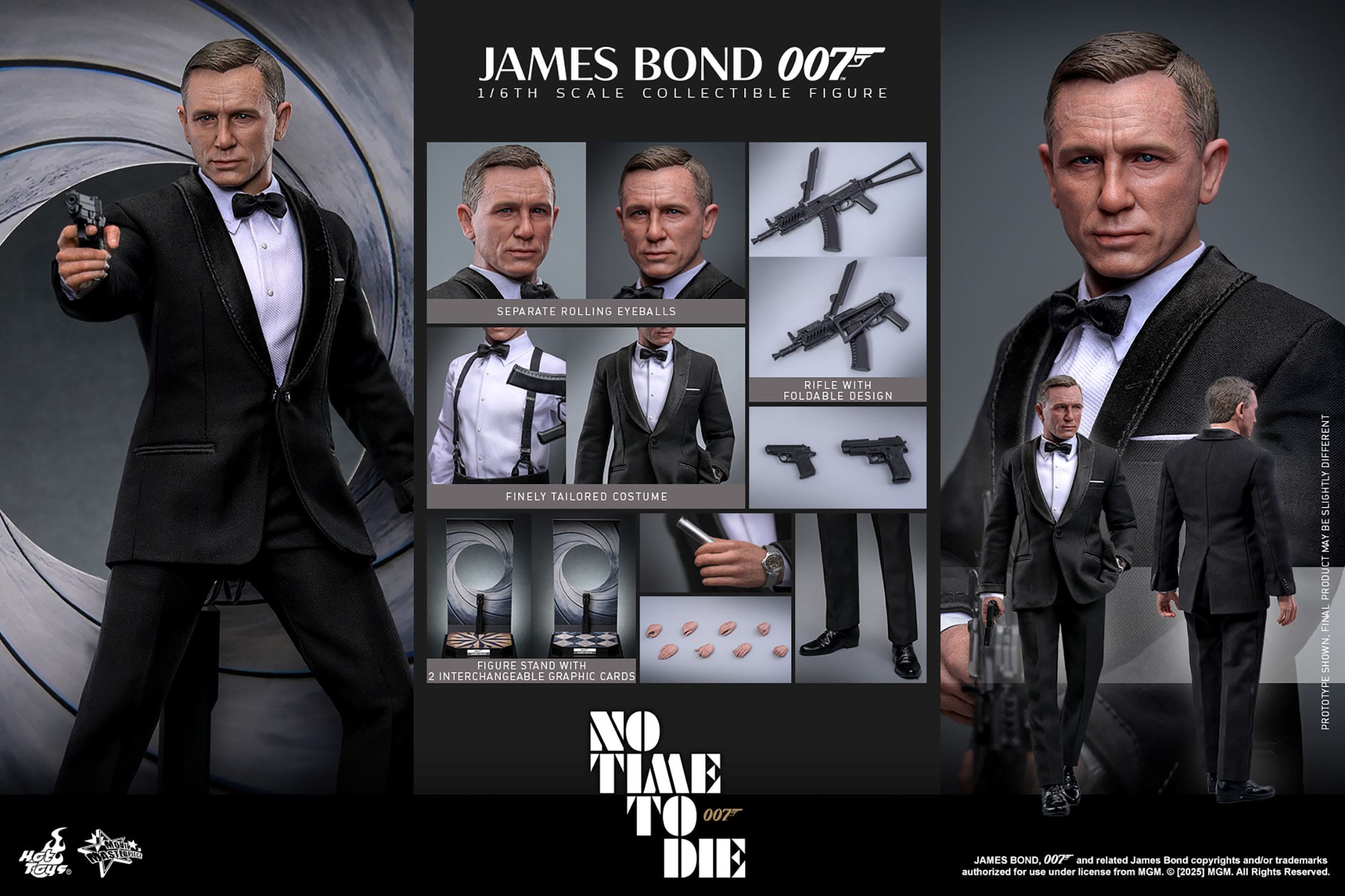Hot Toys No Time To Die: James Bond: 1/6th — Official Stockist