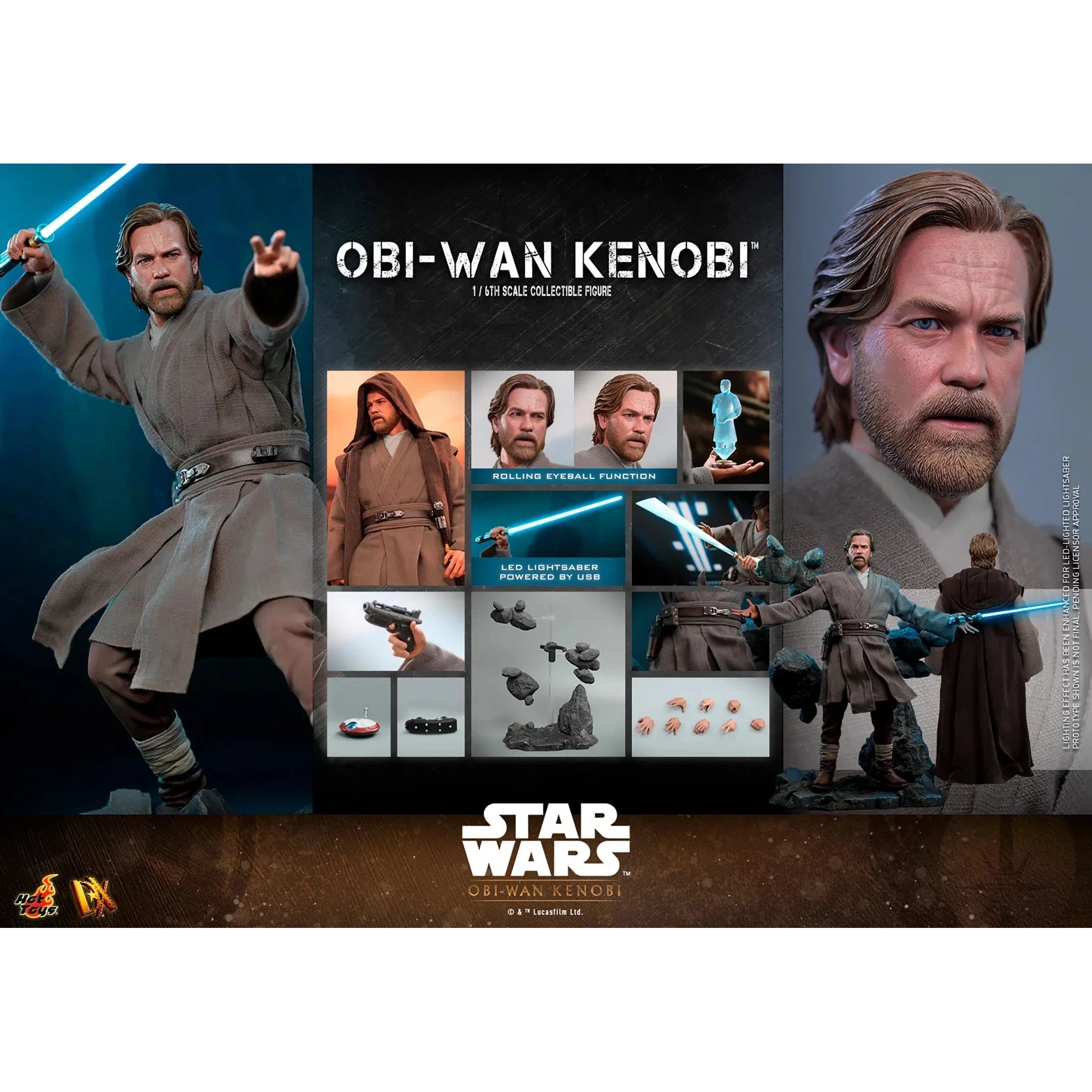 Obi-Wan Kenobi: Star Wars: Obi-Wan Kenobi: DX26 Hot Toys
