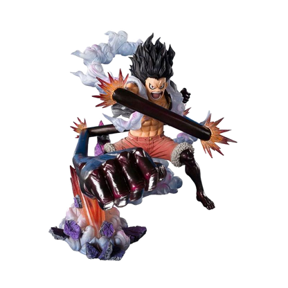 One Piece Figuarts ZERO Extra Battle PVC Statue Monkey D. Luffy Gear 4 Snake Man King Cobra 21 cm - Bandai Tamashii Nations Statues & Busts