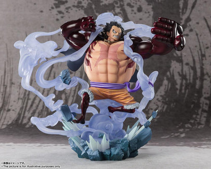 One Piece FiguartsZERO PVC Statue Extra Battle Monkey D. Luffy Gear 4 Battle of Monsters on Onigashima 21 cm - Bandai Tamashii Nations Statues