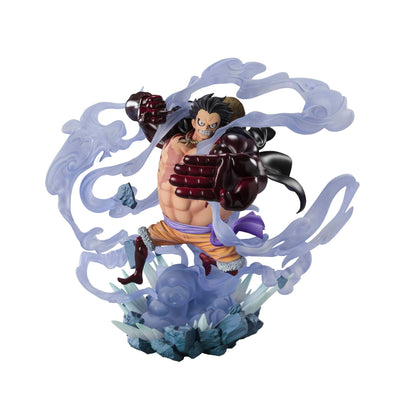 One Piece FiguartsZERO PVC Statue Extra Battle Monkey D. Luffy Gear 4 Battle of Monsters on Onigashima 21 cm - Bandai Tamashii Nations Statues