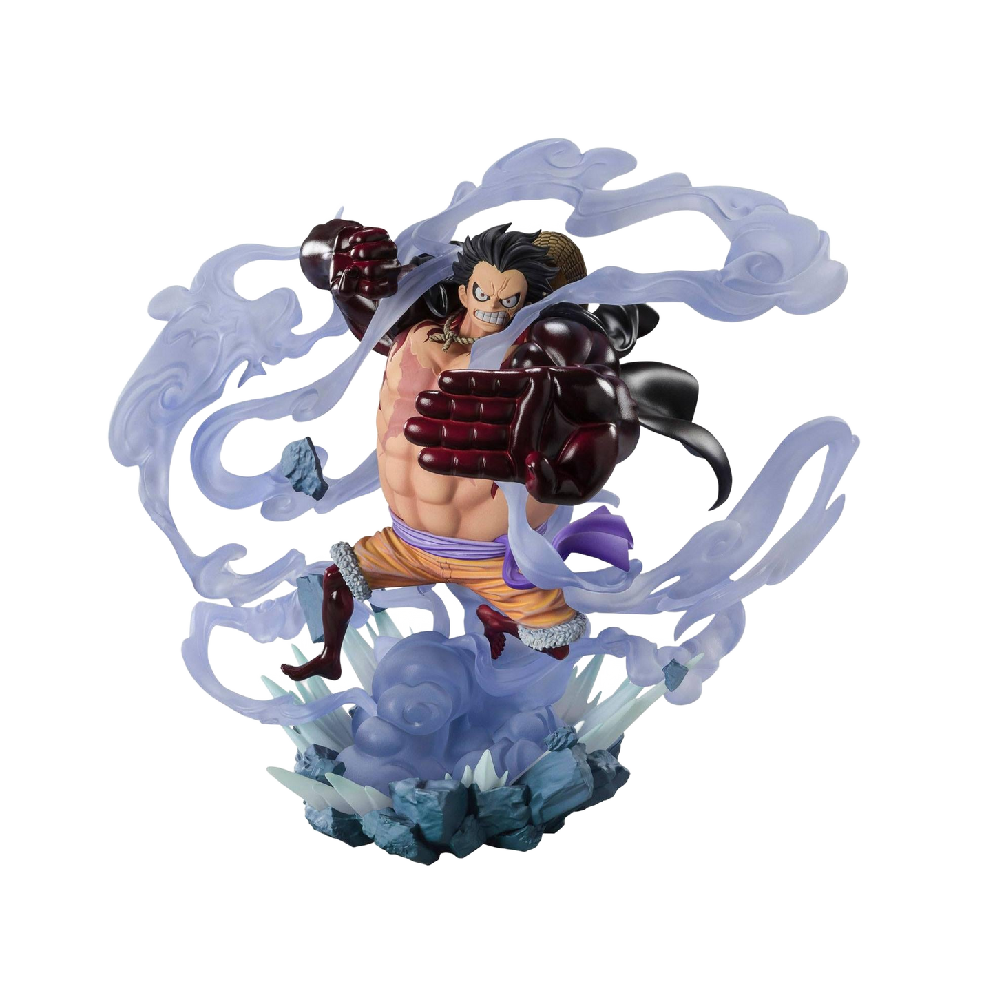 One Piece FiguartsZERO PVC Statue Extra Battle Monkey D. Luffy Gear 4 Battle of Monsters on Onigashima 21 cm - Bandai Tamashii Nations Statue